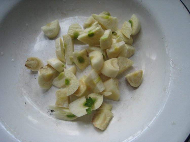香菜虾仁步骤4