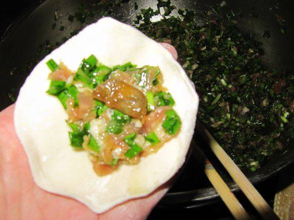 韭菜虾饺步骤20