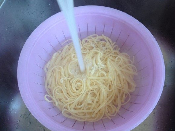 肉炒意大利面步骤3