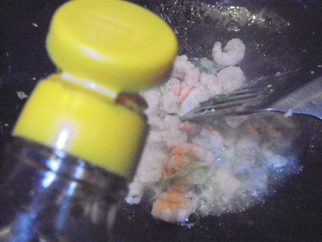 虾仁白菜步骤5