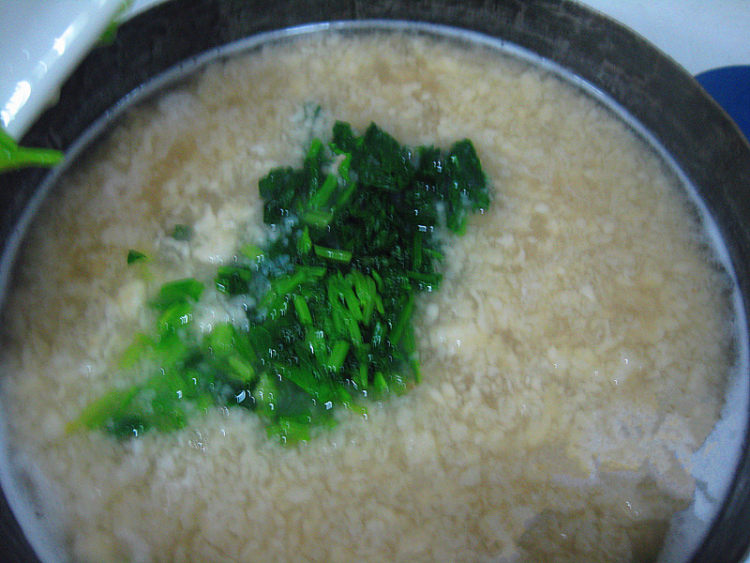 虾仁菠菜疙瘩汤步骤9