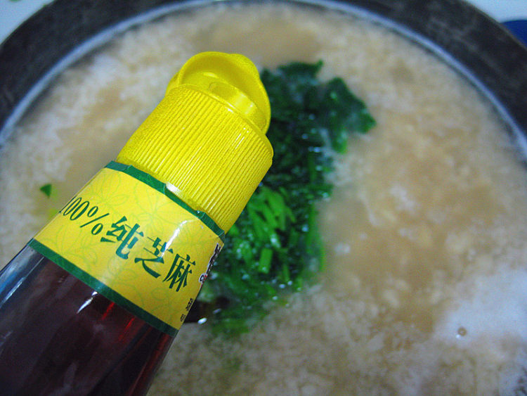 虾仁菠菜疙瘩汤步骤10
