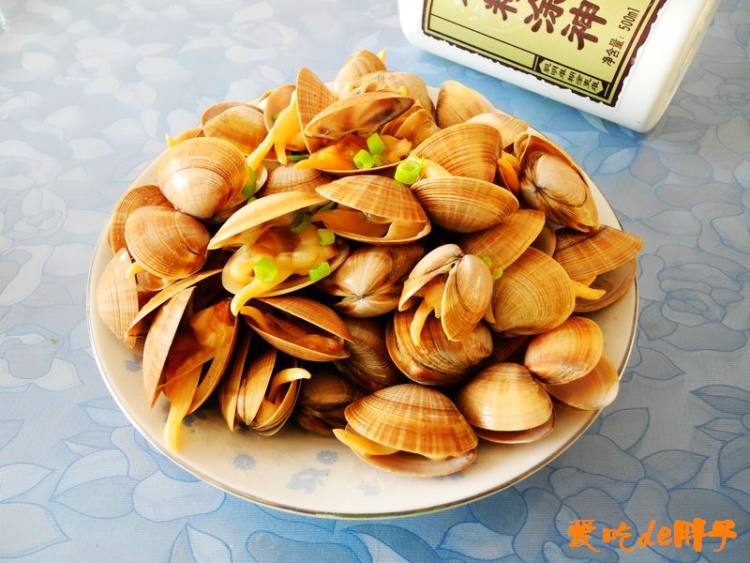铁锅文蛤步骤7