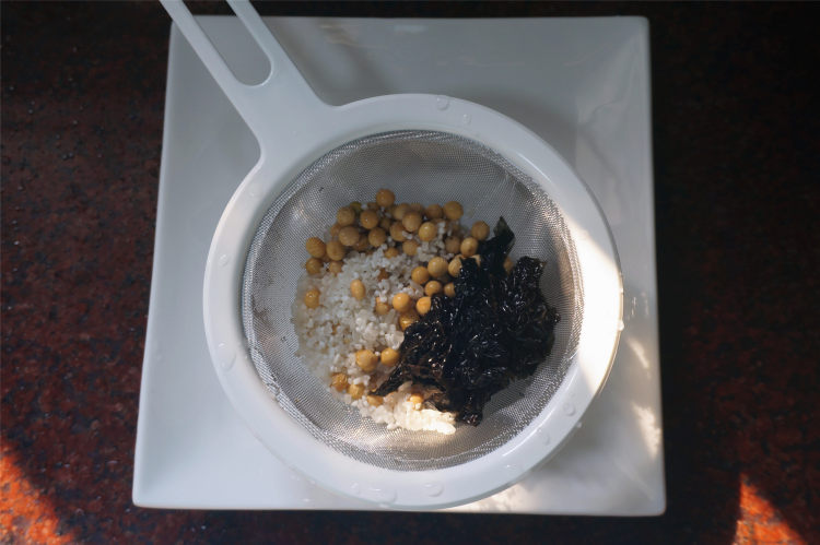 紫菜咸豆浆步骤2