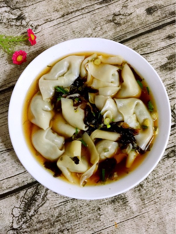 紫菜虾皮馄饨步骤11