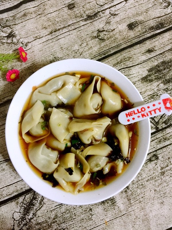 紫菜虾皮馄饨步骤12