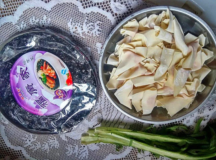 紫菜馄饨步骤1