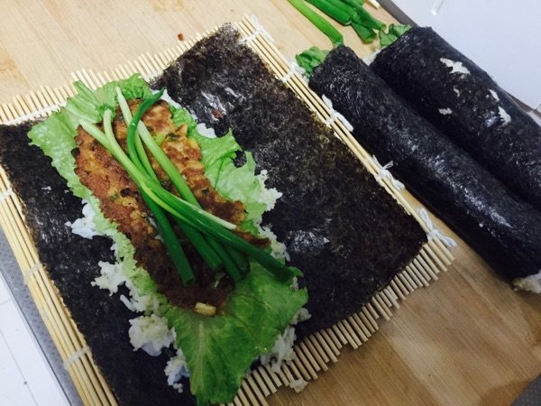 中式寿司卷步骤7