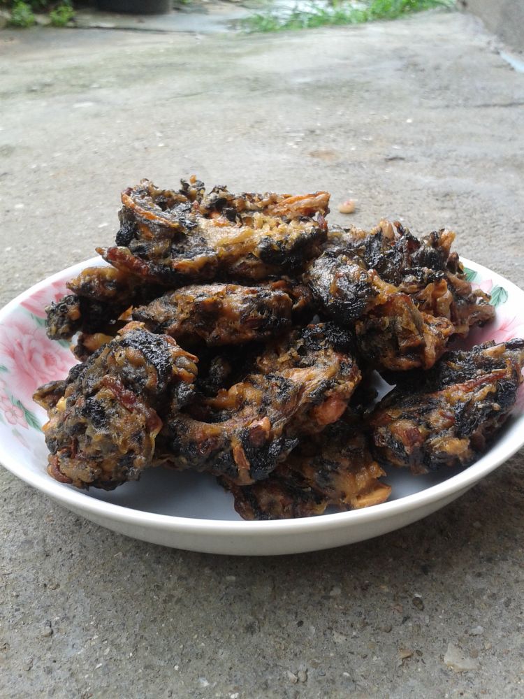 闽南炸紫菜步骤5