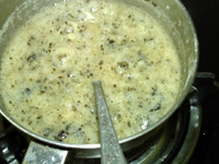 紫菜虾皮玉米粥步骤9
