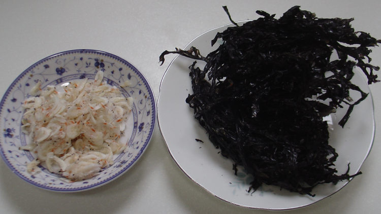 紫菜虾皮咸豆浆步骤4