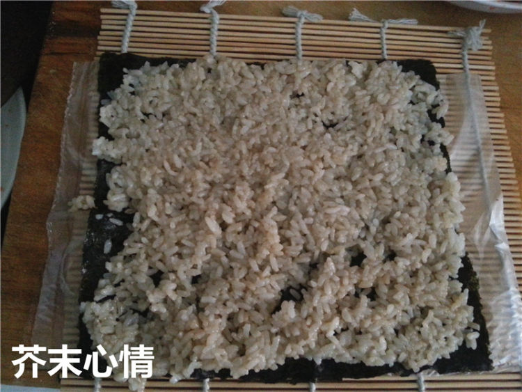 杂蔬紫菜饭卷步骤6