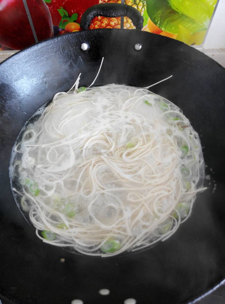 虾米紫菜面步骤5