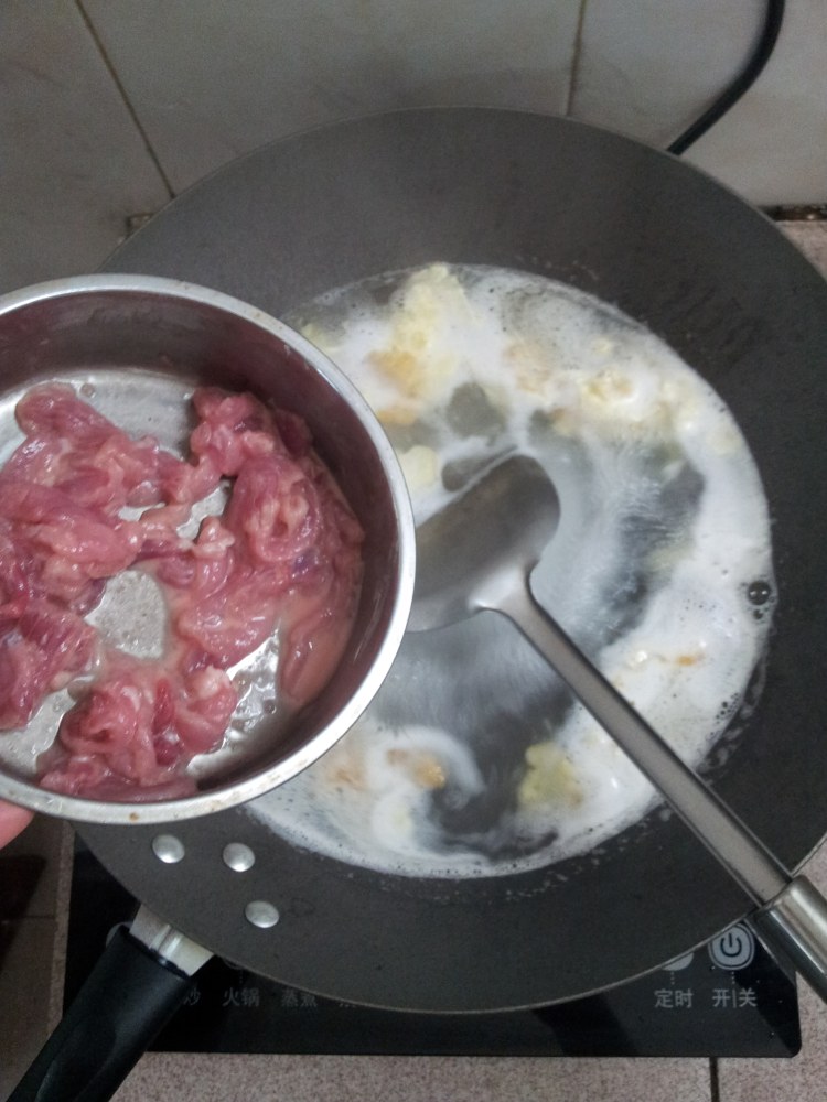 紫菜肉丝鸡蛋汤步骤5