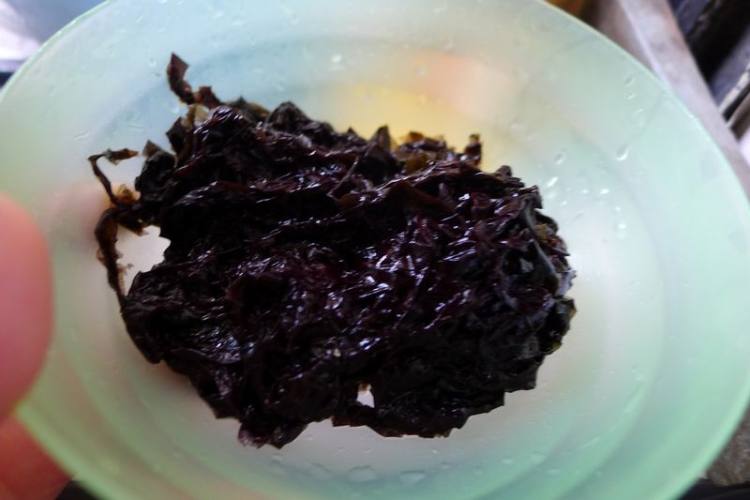 虾皮豆腐紫菜汤步骤1