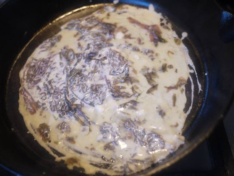 紫菜鸡蛋饼步骤8