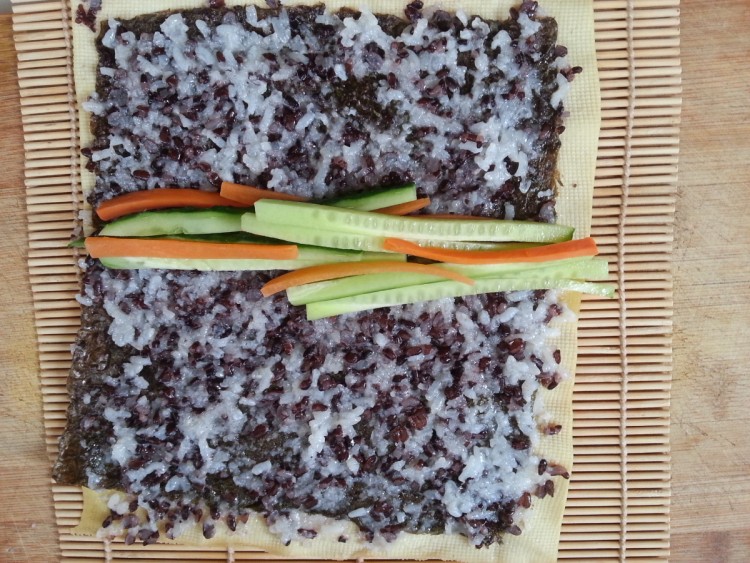 豆皮紫菜卷步骤12