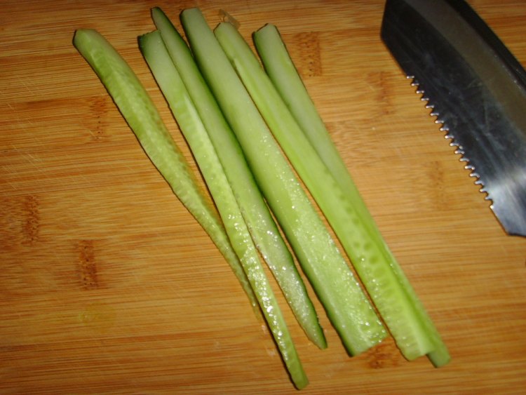 家常紫菜包饭步骤8