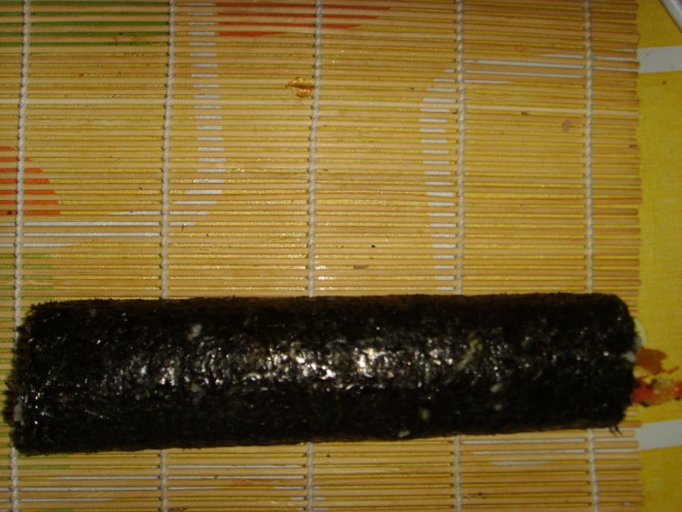 家常紫菜包饭步骤14