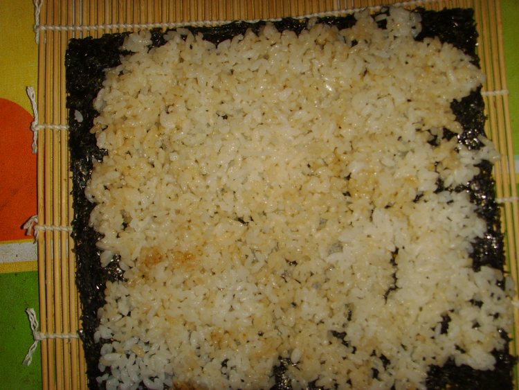 家常紫菜包饭步骤12