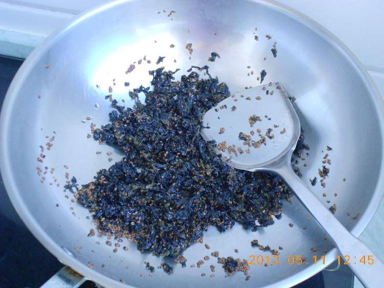 炒紫菜步骤7
