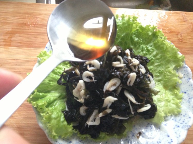 凉拌紫菜步骤6