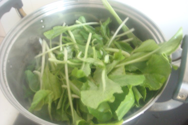 小白菜紫菜素馅饼步骤5
