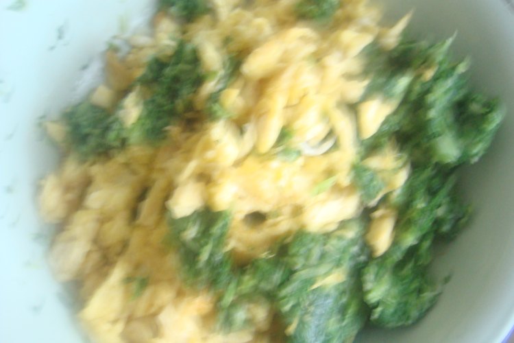 小白菜紫菜素馅饼步骤7