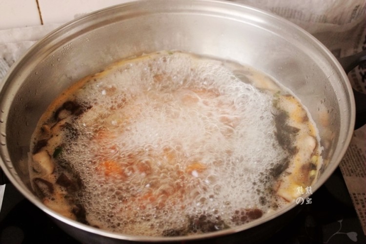 香菇虾皮汤步骤9