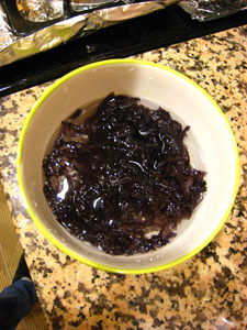 紫菜蟹棒酸辣汤步骤1