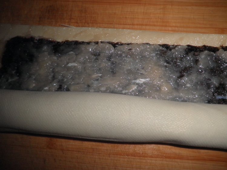 豆腐皮鸡肉紫菜卷步骤7
