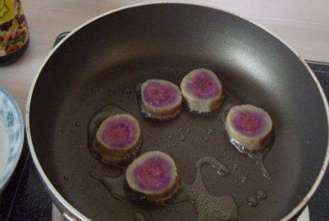 紫薯紫菜饭团步骤3