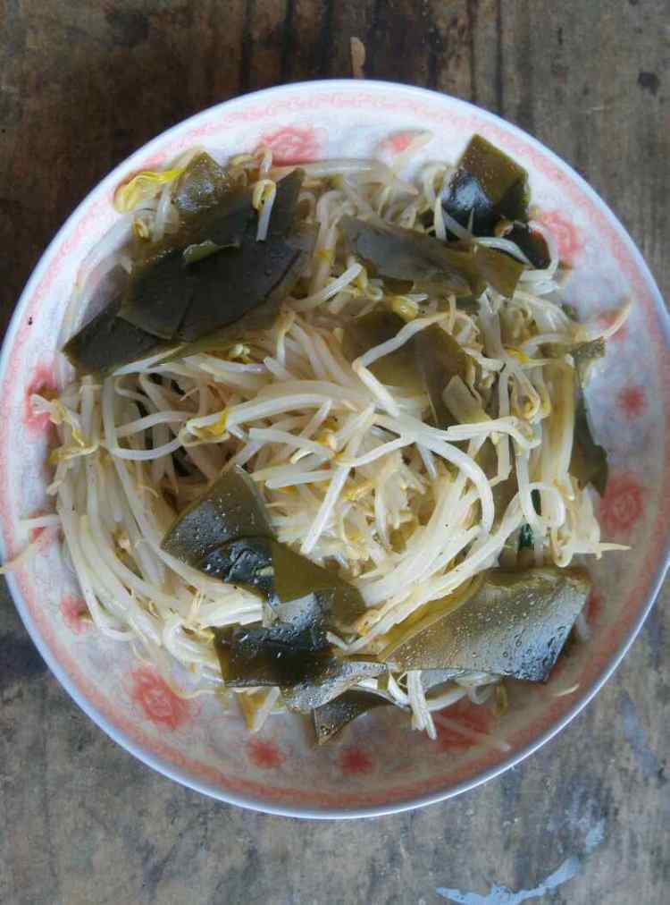 海带炒豆芽步骤6