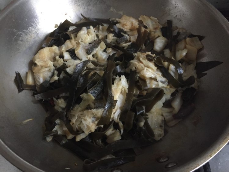 海带丝炒白菜步骤10