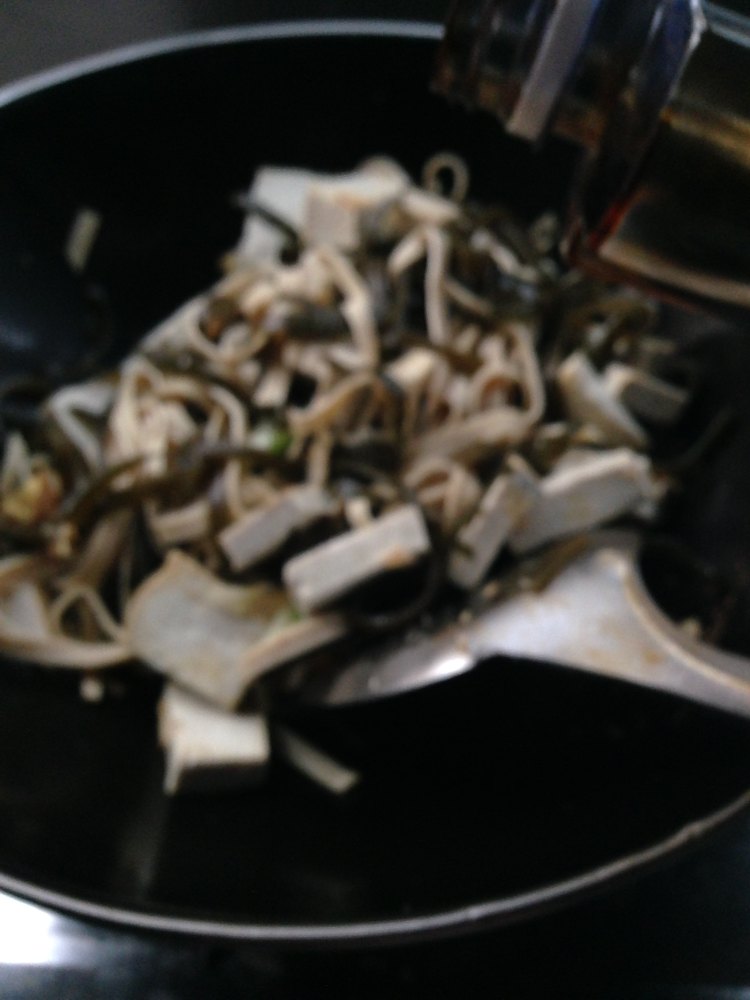 卤海带千张豆腐步骤6