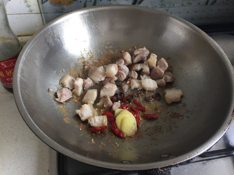 海带烧豆腐皮步骤6