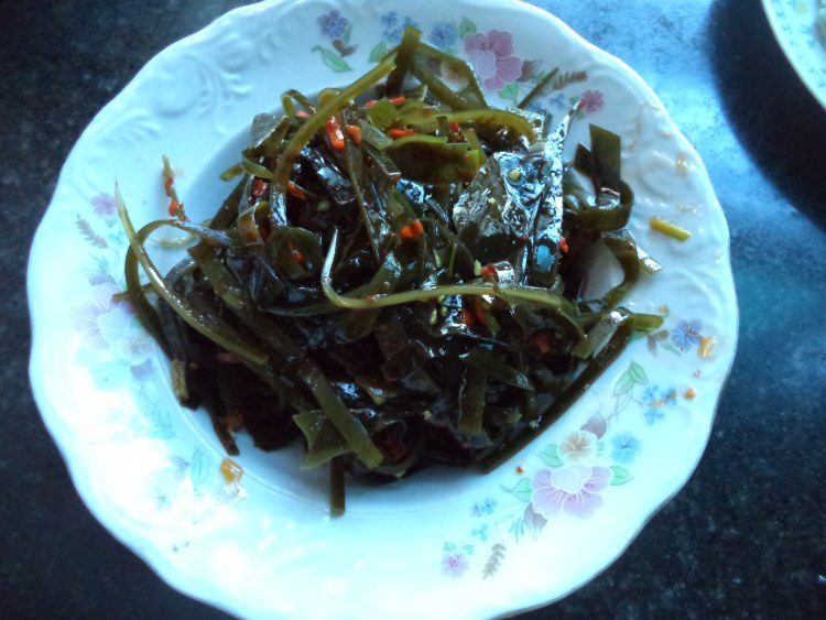 海带炒饭步骤1