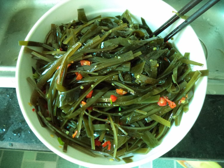 辣椒油拌海带步骤7