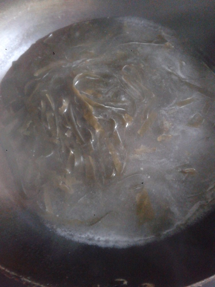 海带炒肉丝步骤5