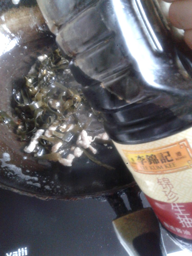 海带炒肉丝步骤10
