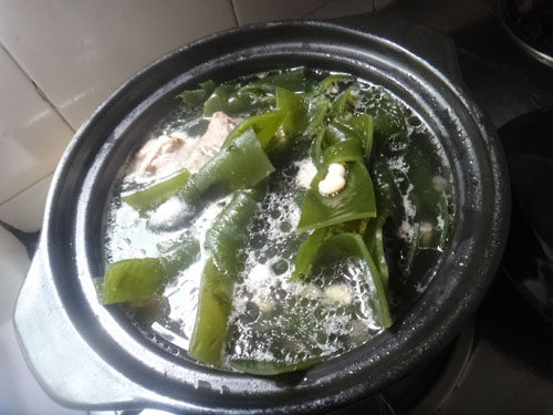 海带骨头黄豆汤步骤7