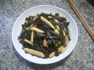 豆腐干炒海带步骤11