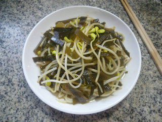 海带炒黄豆芽步骤11
