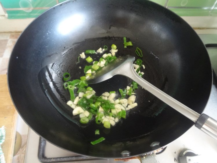 海带炒杏鲍菇步骤6
