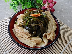 腐竹拌海带步骤9