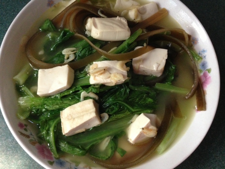 海米豆腐烧海带步骤12