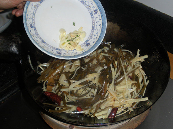 海带炒土豆丝步骤12