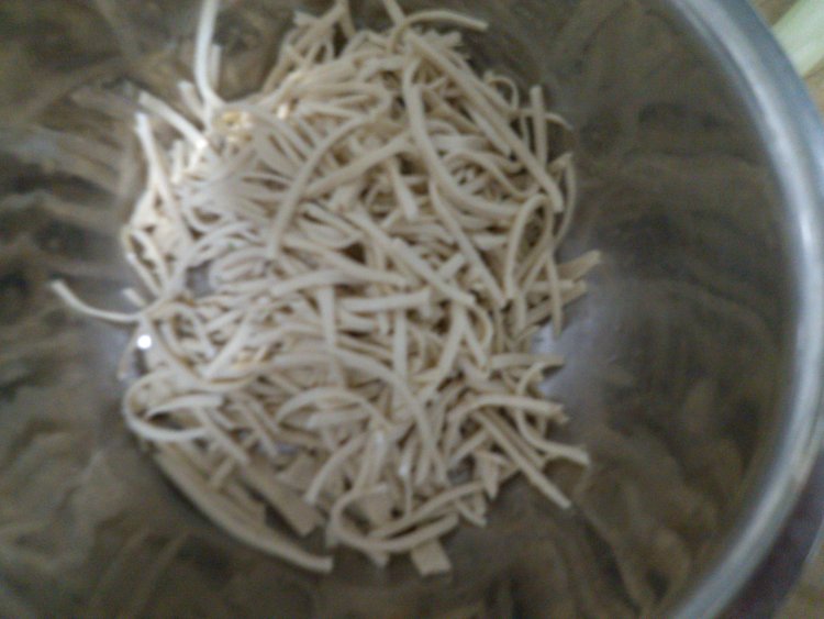 海带拌豆腐丝步骤4