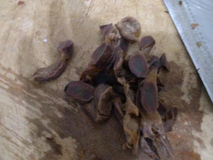 白菜海带炒鸡胗步骤3