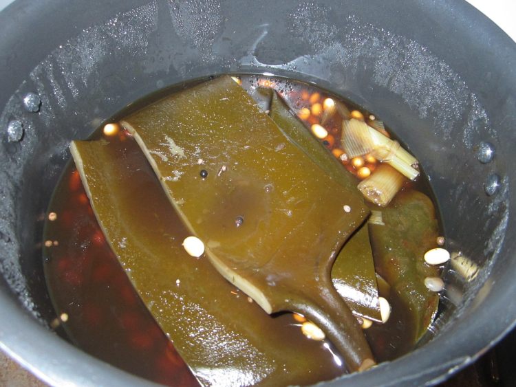 黄豆卤海带步骤12